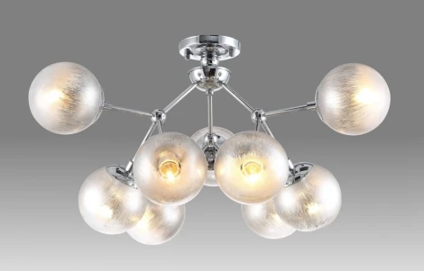 Потолочная люстра Crystal Lux Medea PL9 CHROME