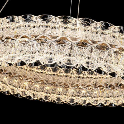 Подвесная люстра светодиодная с пультом с регулировкой цветовой температуры Modelux ML.8185.600 GD