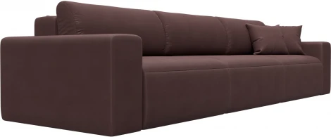 Диван прямой Лига-036 НПБ Классик Лонг Лига Диванов (Замша) арт.127679