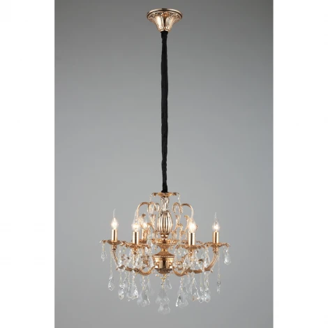 Подвесная люстра Omnilux Grosseto OML-77723-06 (220V, на цепи, подсвечник, свеча)