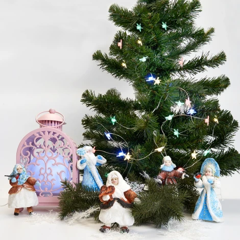 Гирлянда линейная Feron CL571 41644 Звездочки, статичная, 1.8м USB 2700K