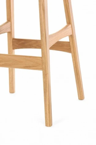 Барный стул Allegra H77 Дуб Коричневый ткань