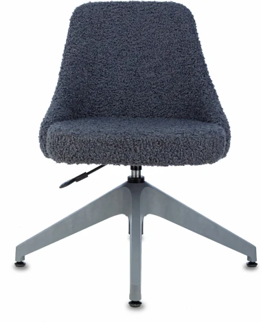 Кресло Бюрократ CH-340GLZ синий экомех крестов.4-луч. пластик пластик серый