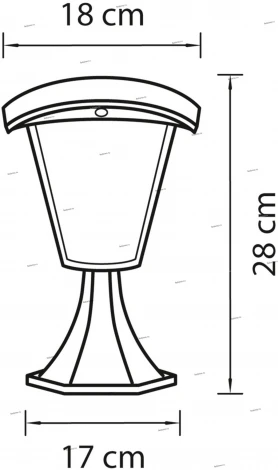 Наземный фонарь Lightstar Lampione 375970 (LED, 220V, IP54)
