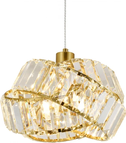 Подвесной светильник (12015/A/1P Brass) Indigo Frizzante V000488 (220V, на проводе, шар)