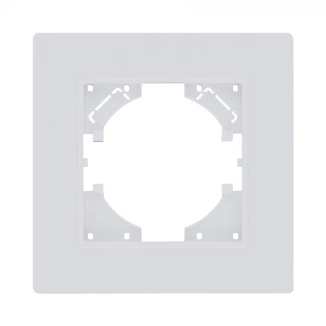 Рамка 1-постовая белый матовый Kollinger Eleganz Plex EP1WM