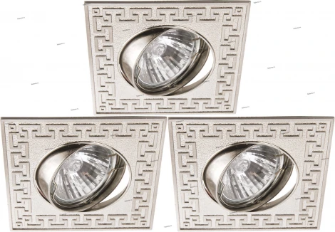 Встраиваемый точечный светильник Arte Lamp Eclipse A2107PL-3SS