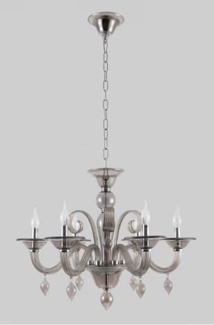 Подвесная люстра Crystal Lux Caetano SP-PL6 SMOKE