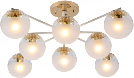 Потолочная люстра на штанге Rivoli Umbra 3129-308 (220V, шарики)