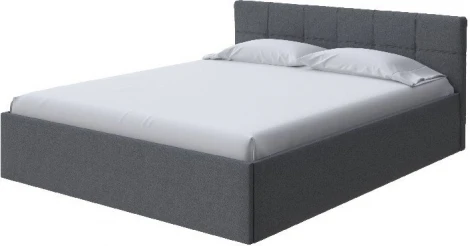 PROxSON Кровать Domo Plus (Ткань: Рогожка Savana Grey (серый)) 90x200