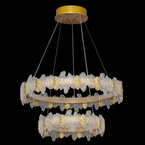 Подвесная люстра светодиодная с пультом Citilux Lava CL250182