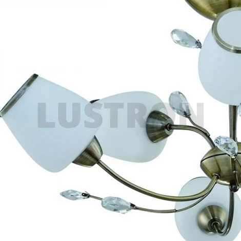 Потолочная люстра IDLamp 834 834/6PF-Oldbronze