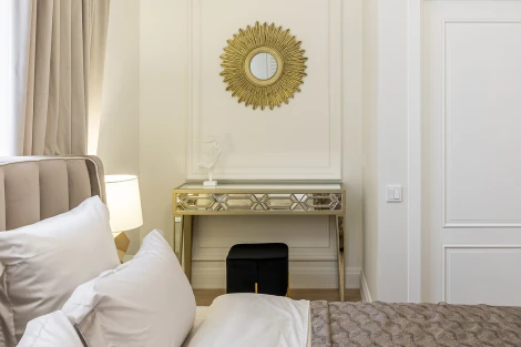 Консоль зеркальная  120*35*80см Garda Decor арт.KFG045