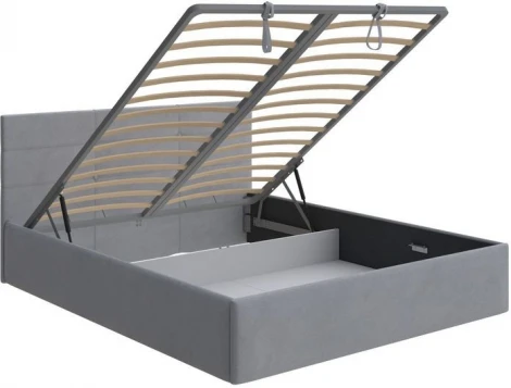 PROxSON Кровать Vector с бельевым ящиком (Ткань: Велюр Monopoly Ниагара (960)) 140x200