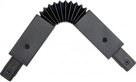 Коннектор для соедин шинопровода гибкий пластик/медь черный Ritter Artline 59752 4