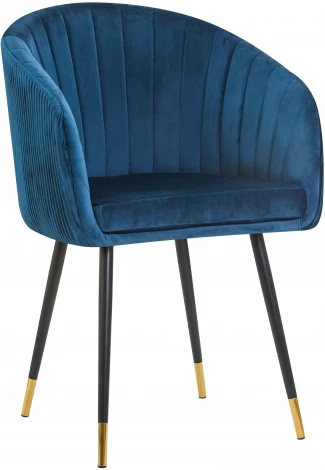 Стул обеденный MARY (синий велюр (1922-20))