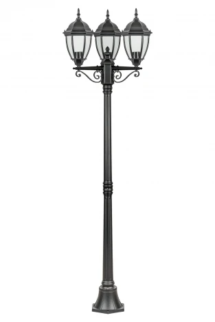 Наземный фонарь Oasis Light ARSENAL S 91208SB Bl (220V, IP44)