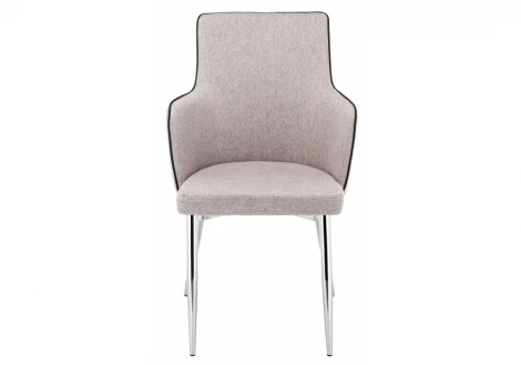 Обеденный стул на металлокаркасе Woodville Benza beige fabric 11196