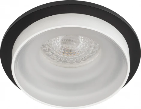 Встраиваемый точечный светильник ЭРА DK95 BK (12V)