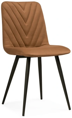 Стул Notta на металлокаркасе Ральф кирпичный / черный 568506