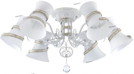 Потолочная люстра Maytoni Baroque ARM128-CL-06-W