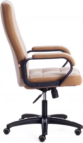 Компьютерное кресло игровое Tetchair TRENDY (Флок,Ткань/Бежевый)