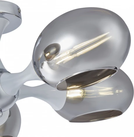 Потолочная люстра на штанге Arte Milano Napoli 329408/5 CR+WH (220V)