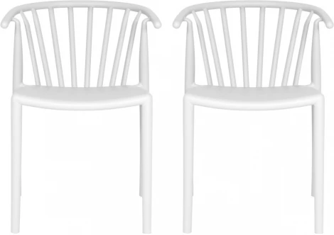 Комплект из 2-х стульев Bradexhome Venice белый