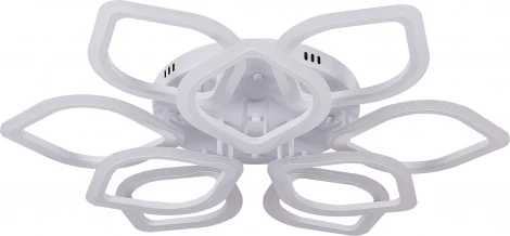 Потолочная люстра светодиодная Natali Kovaltseva Real LED LAMPS 81168 с пультом ДУ, моб. приложением 240W, белый, LED