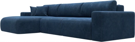 Диван угловой Лига-036 НПБ Классик Лонг левый угол Лига Диванов (Велюр) арт.127787L