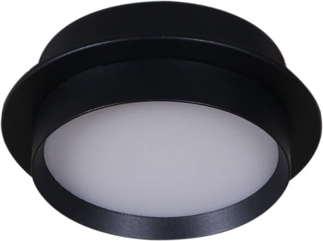 Встраиваемый точечный светильник Reluce 53005-9.0-001RLD GX53 BK (220V, круглые)