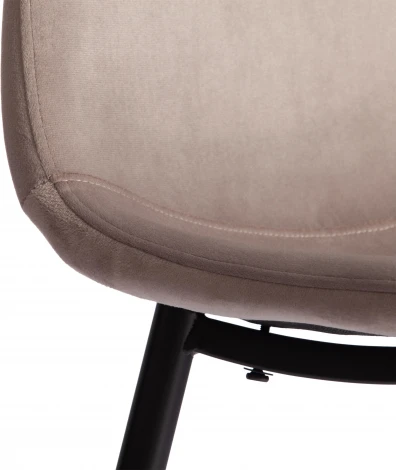 Стул BREEZE (mod. 4724) Tetchair (Велюр,Металл /Черный) арт.24670