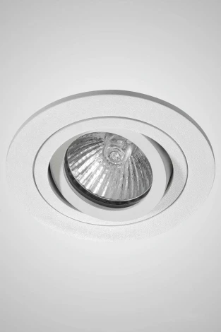 Встраиваемый точечный светильник AM Group AM12 AM121 WH (220V, круглые)