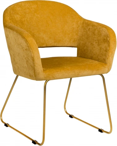 Кресло Oscar Жёлт/ЛинкЗолот R-Home арт.4101188h_ЖёлтЗолот