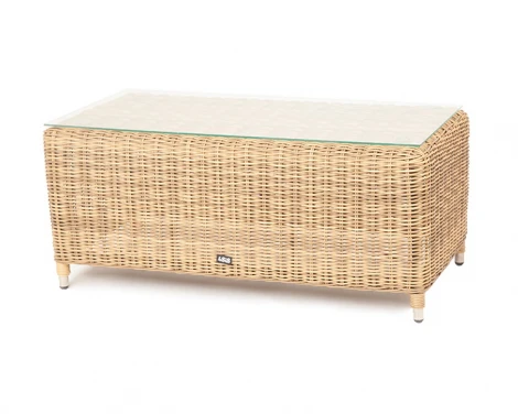 Столик журнальный из искусственного ротанга, цвет соломенный 4SIS Кон Панна YH-S4517W-1