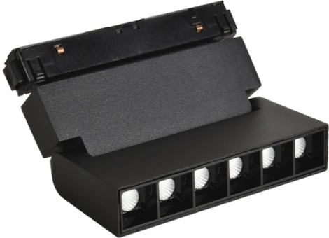 Трековый светильник магнитный Downlight Crystal Lux CLT 0.33 002 6W BL T4000K (LED, 48V)