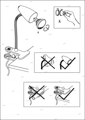 Интерьерная настольная лампа Eglo Riccio 1 94329