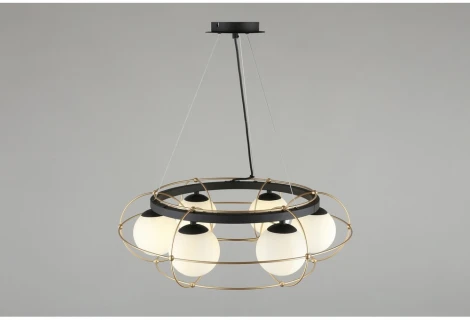 Подвесной светильник Aployt Mahot APL.317.03.06 (220V, на тросе, шарики, круглые)