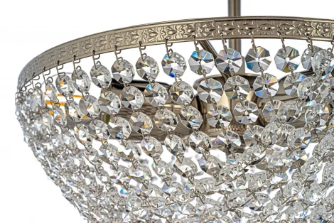 Потолочная люстра буше Arti Lampadari Stella E 1.3.30.505 N (220V, хрусталь)