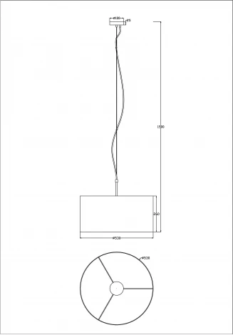 Подвесной светильник Arte Lamp Coppa A4095SP-3BK (220V, на тросе, круглые)