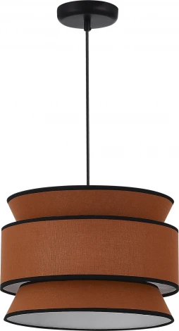 Подвесной светильник ST Luce Jackie SL1354.403.01 Черный/Кирпичный, Черный E27 1*40W