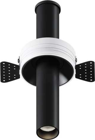 Встраиваемый светильник Maytoni Focus T C140TRS-L200-7W3K-B (LED, 220V, круглые)