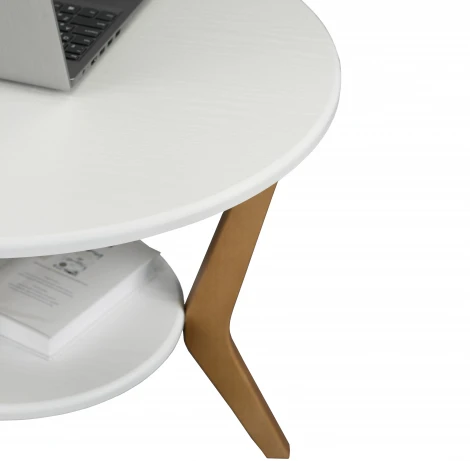 Стол журнальный BeautyStyle 13 белый/бук от фабрики Mebelik