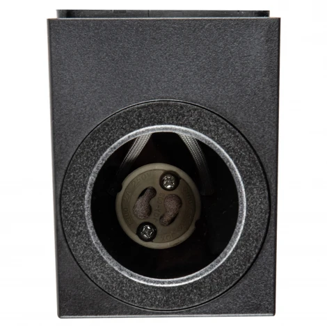 Архитектурная подсветка под лампу GU10 черный Uniel UUL-A01S UUL-P41A 6W/GU10 IP65 BLACK