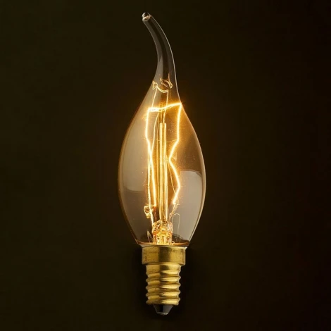 лампочка накаливания Эдисона на ветру E14 60W 2400-2800K Loft It Edison Bulb 3560-TW