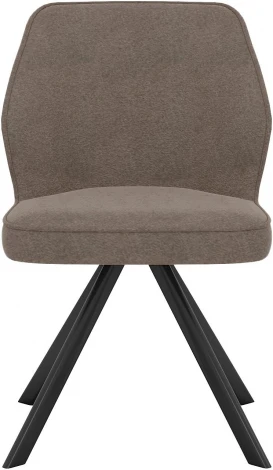 Стул DikLine 233 поворотный NS05 CAPPUCCINO, ножки черные арт.00-00074666