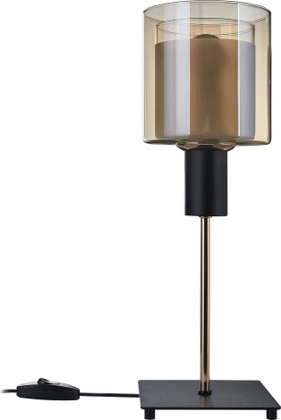 Настольная лампа 33 ИДЕИ TLL201.02.05.BL-S25AM (220V, выключатель, круглые)