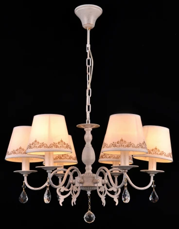 Подвесная люстра Natali Kovaltseva Biarritz 70038-6C IVORY GOLD