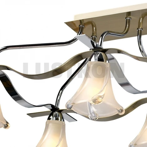 Потолочная люстра N-Light 472 472-06-13 chrome + antique brass