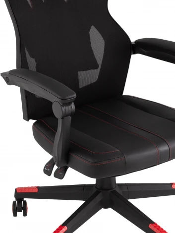 Кресло спортивное TopChairs Айронхайд красный УТ000036993